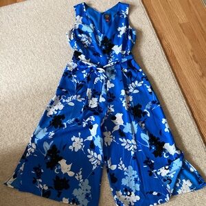 Vince Camuto floral jumpsuit
